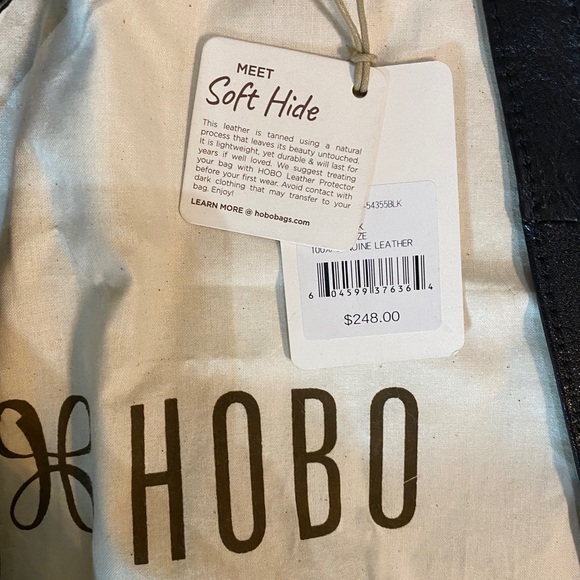 Black HOBO shoulder bag - Picture 2 of 5